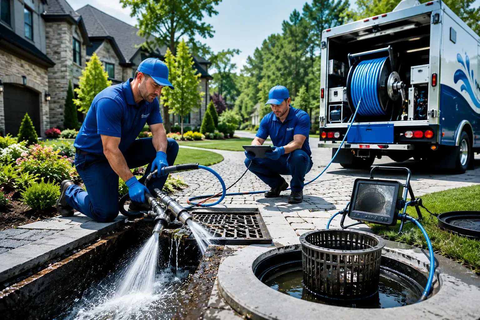 Local outdoor drain cleaning professionals in Longwood, NC